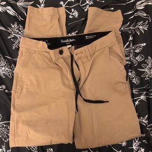 Khaki dress pants